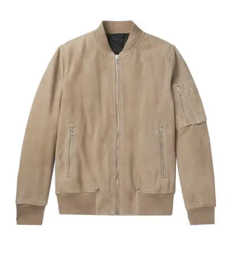 Мужские куртки-бомберы из алькантары оригинальное качество OEM-сервис индивидуальный дизайн модная замшевая куртка