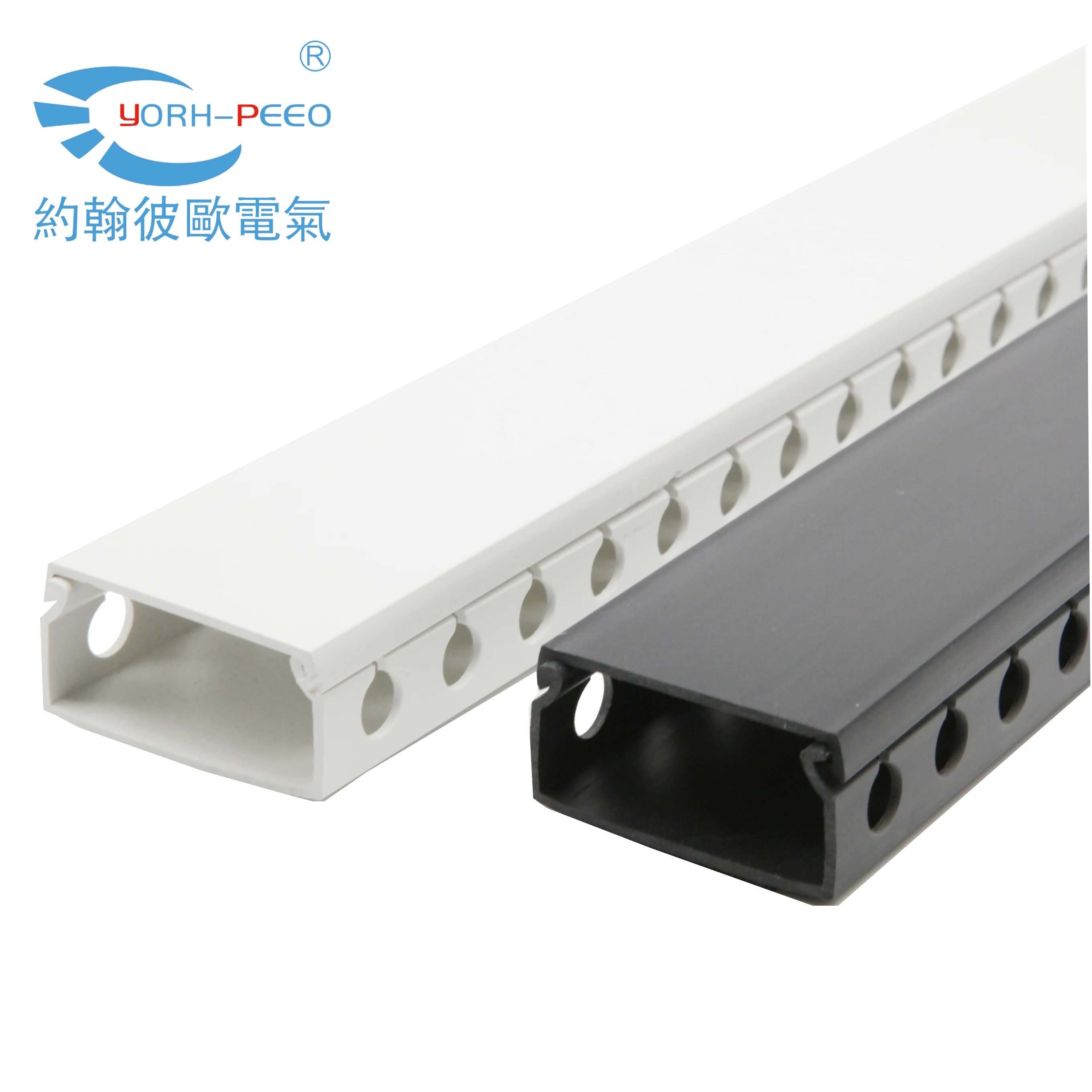 YORH-PEEO Wholesale High Quality 100x50 100x60 100x80 Kabelkanal Pvc Trunking