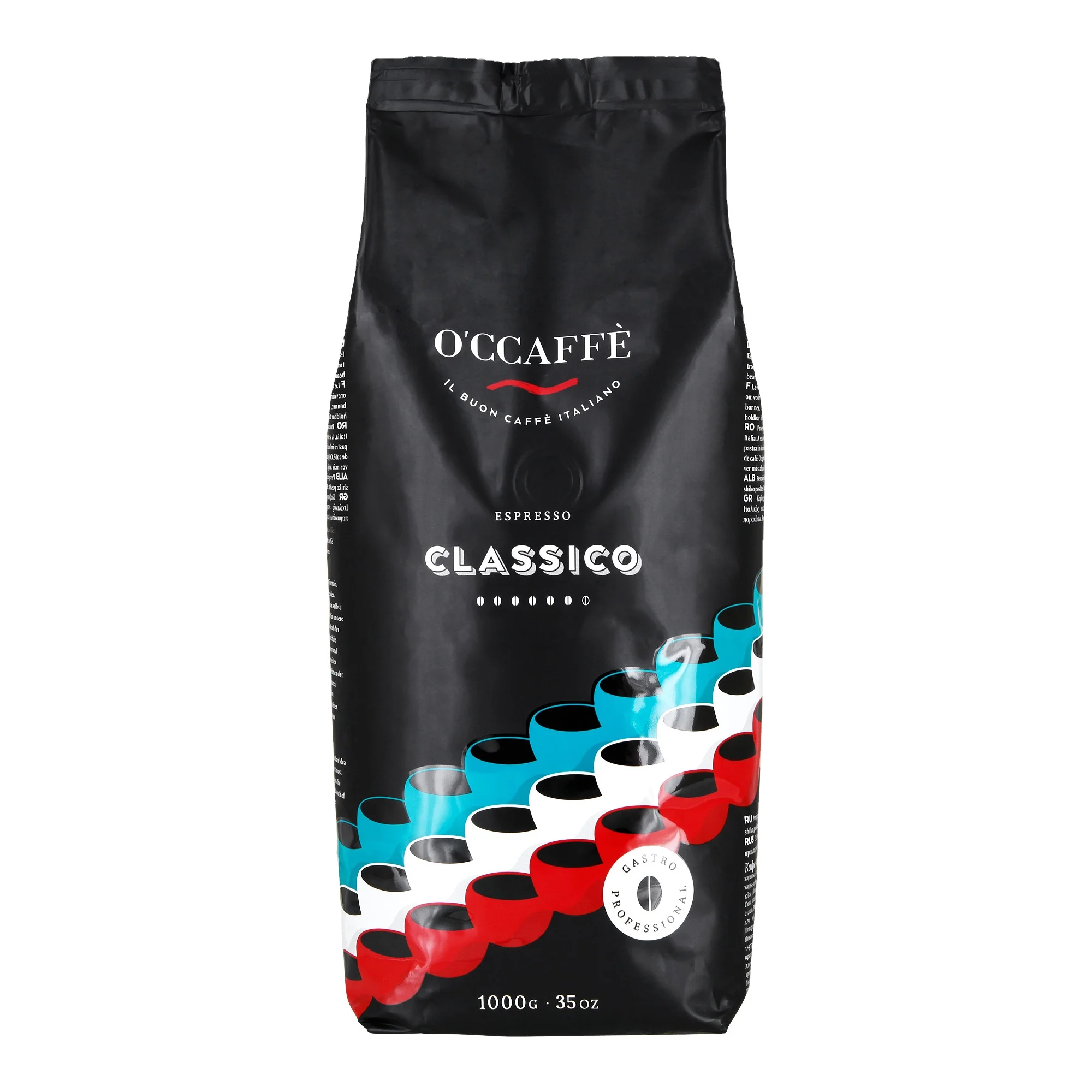 
Occaffe Italian Espresso Coffee Roasted Coffee Beans for Coffee Shop 