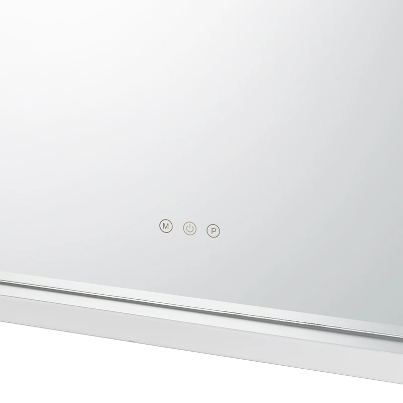 Производители макияжа 15 лампочек Профессиональный оптовый столик под раковину Голливуд роскошное умное зеркало Gmm2010