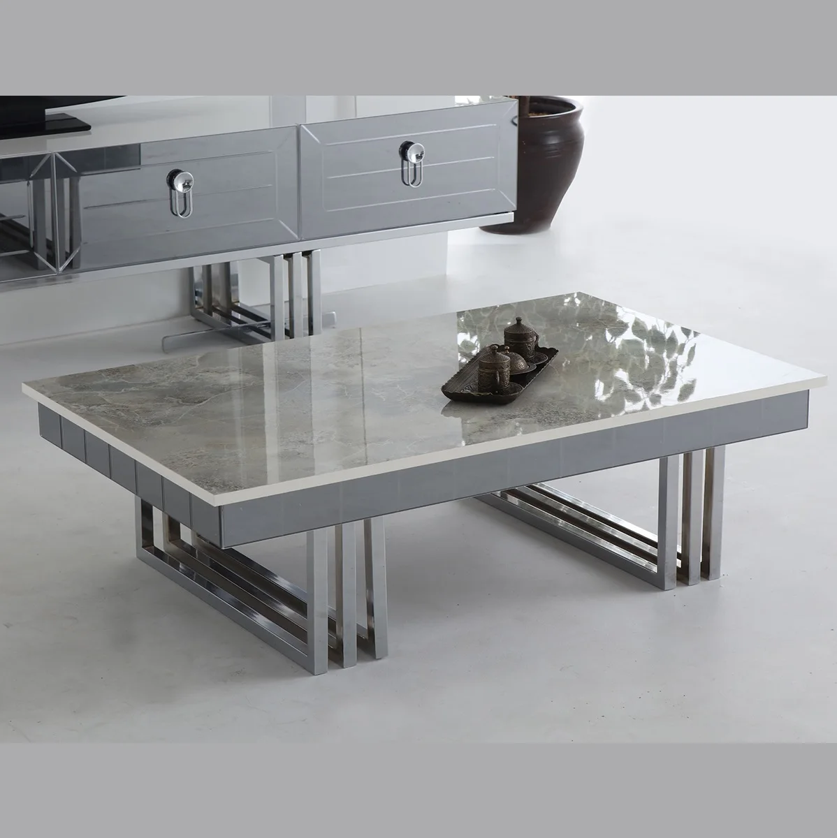 Роскошный античный итальянский современный квадратный стеклянный мраморный обеденный стол набор 4 6 8 стульев Мебель для кухни ресторана столовой