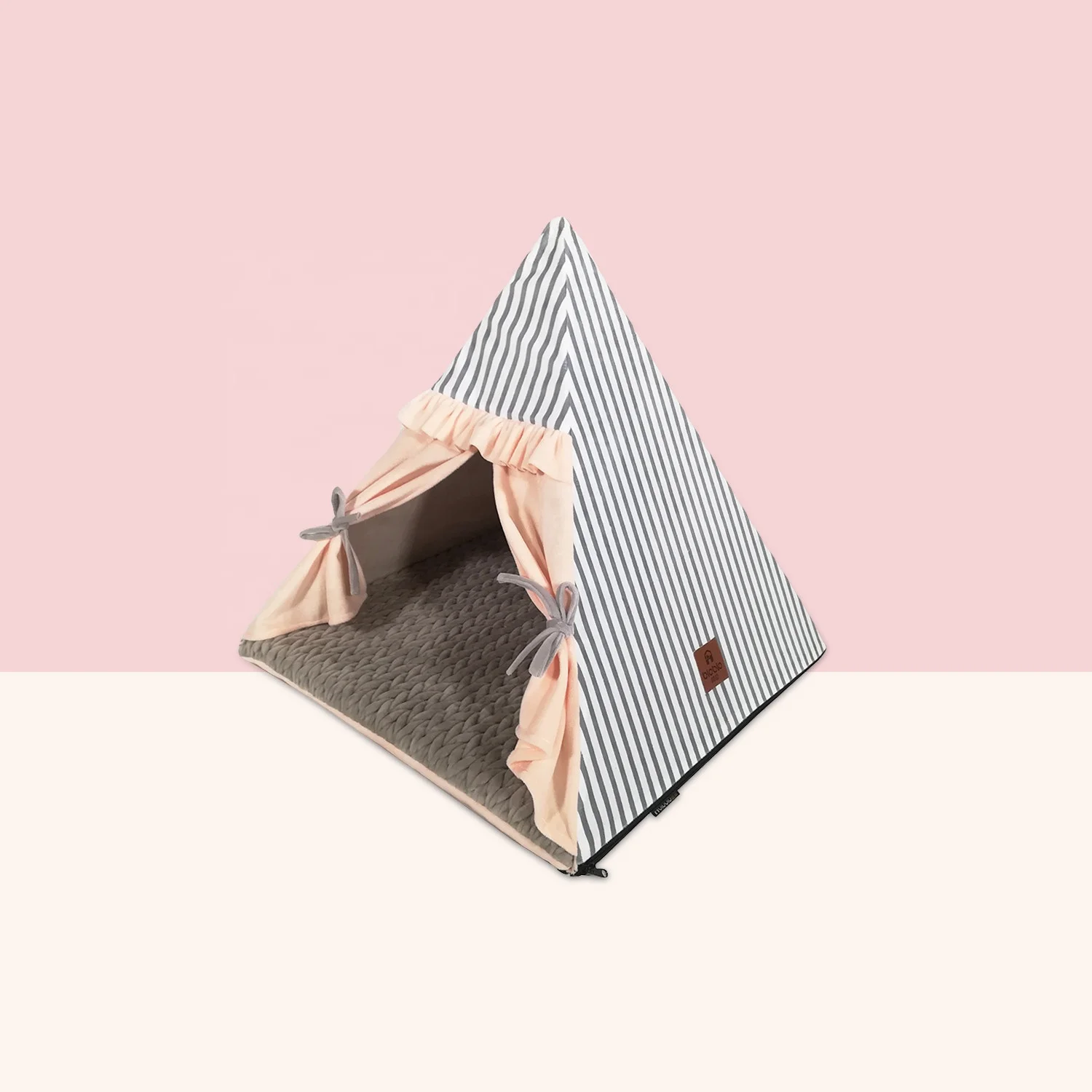 2020 New Arrival Foldable Super Soft Dog Houses Pet Dog Cat Bed Cat Igloo Bed Hooded Cat Bed With Roof