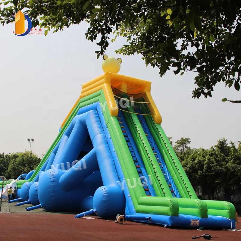 Newest Design Inflatable Water Slide Clearance Carton Design Big Water Slide ,Inflatable Adult  Water Slides With Swimming Pool