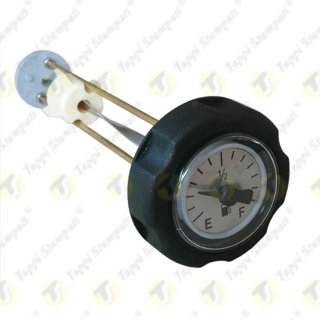 
Bayonet Coupling Black Mechanical Fuel Level Gauge Water Tank Cap With Float System in Plastic Steel Brass for Diesel and Fluids 