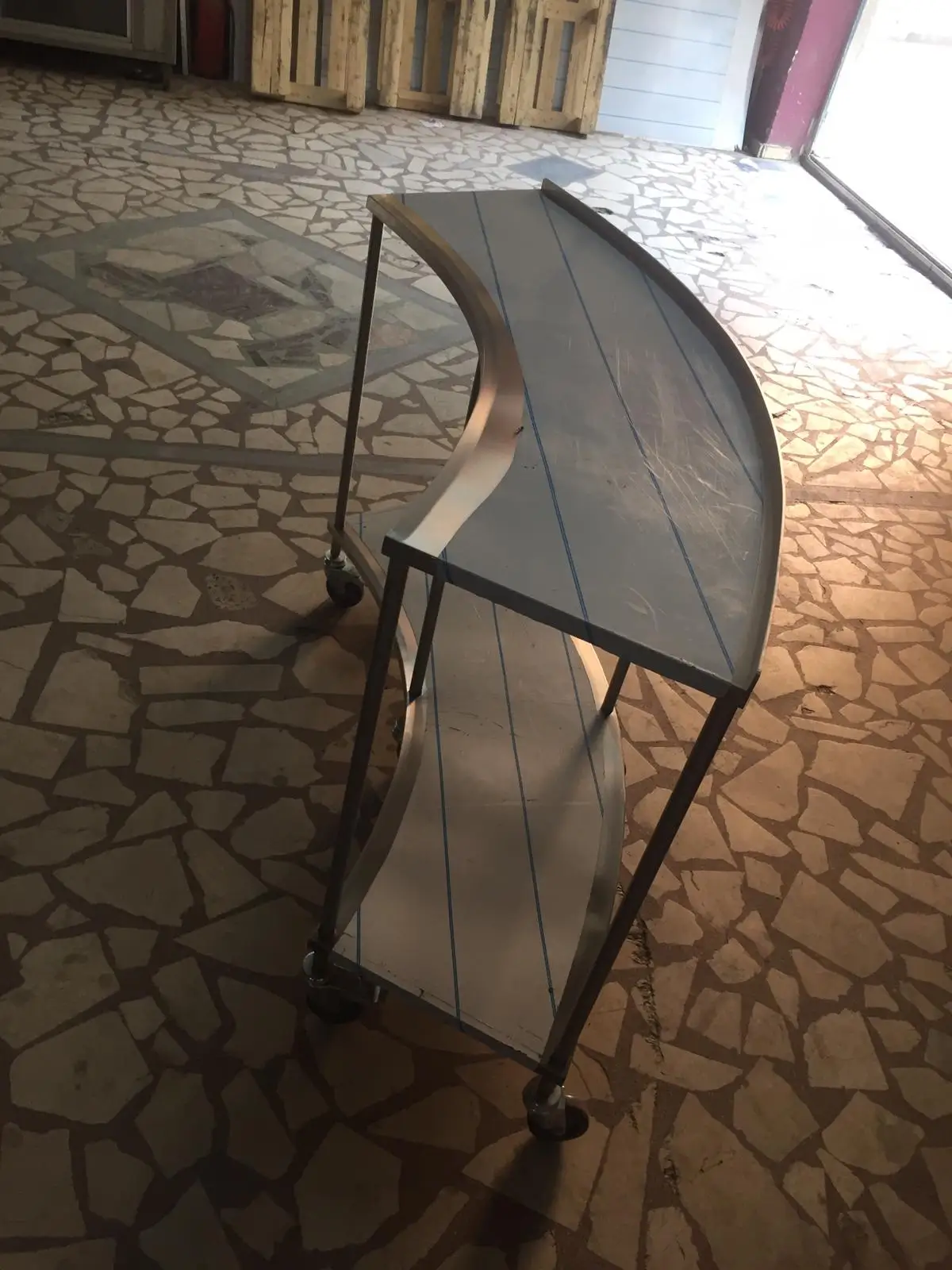 Instrumental Table Angle Shape