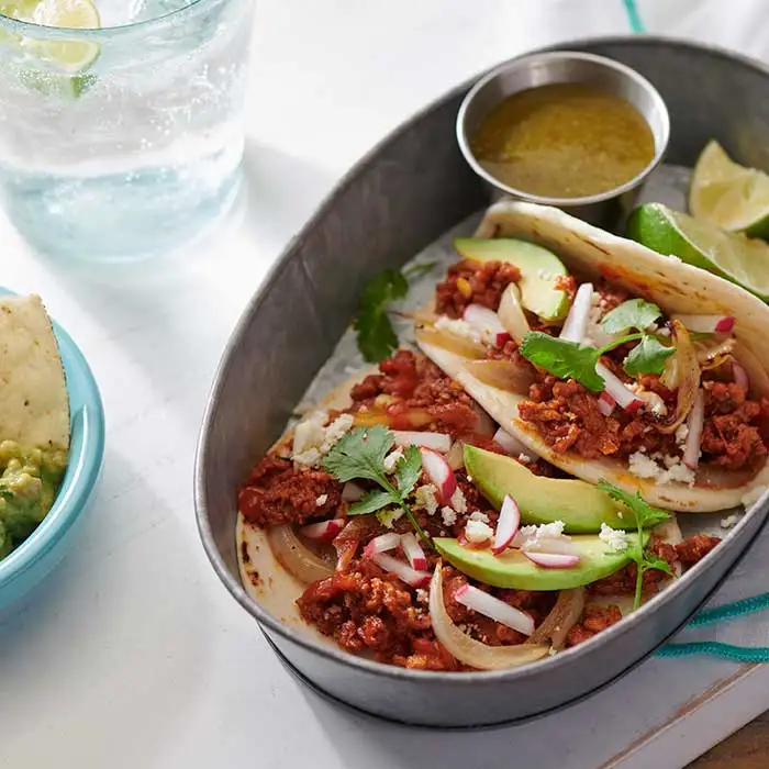 
Longeve Original Plant-based Protein Crumbles gluten free vegan high protein ethical meatless soy free 