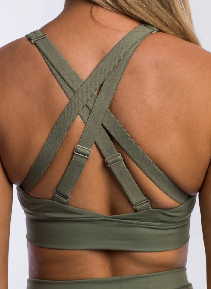 Women Outfit Sexy Yoga Bra Fitness Active-Wear High Elastic Sports Wear Bra