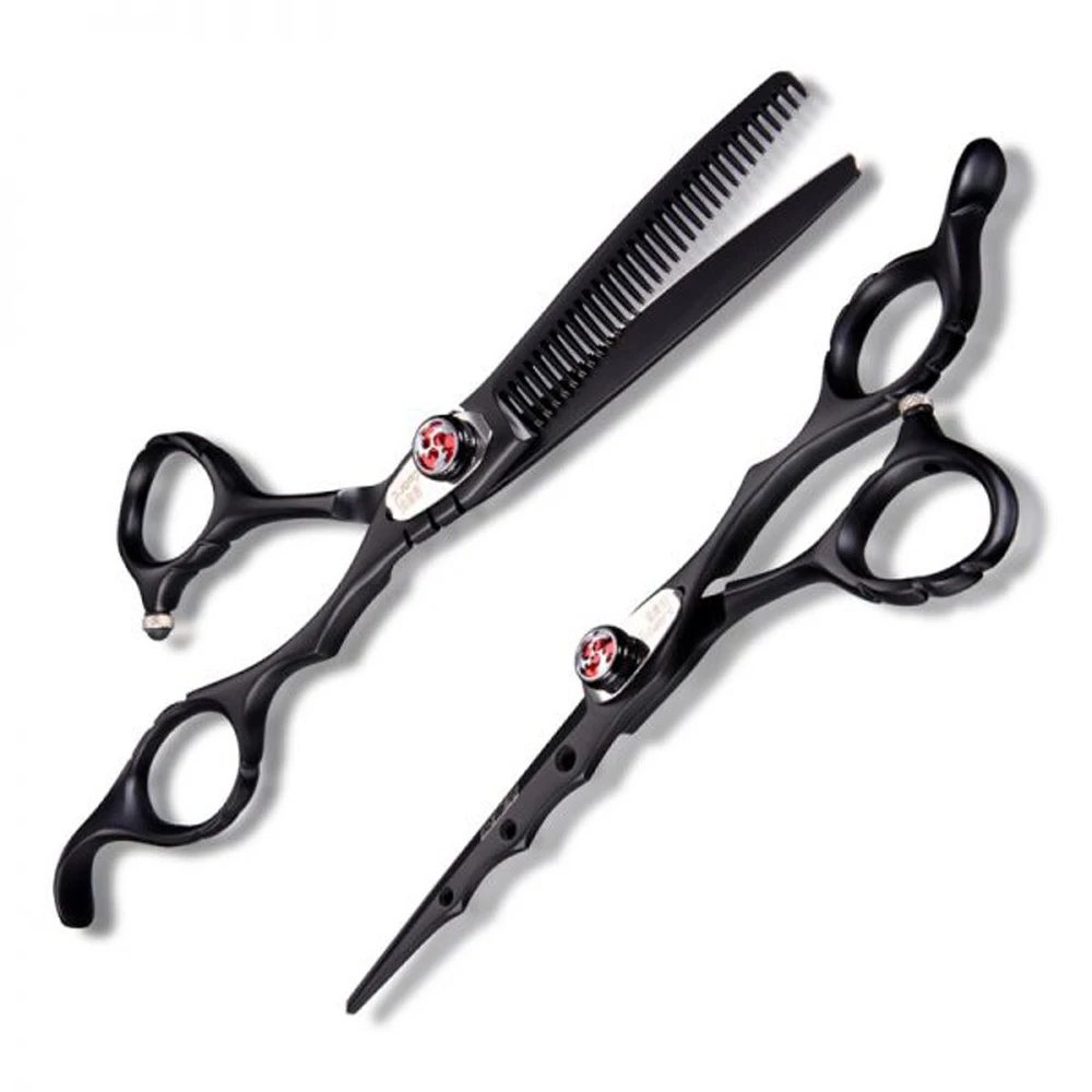 Shears Sets Manufacturer all Design and Different Colors Thinning Shears and Barber Hair Cutting Scissors