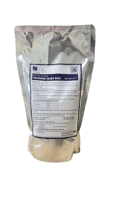 OEM Private Label Japanese BBQ Marinade Dipping Soften The Meat Texture 12 Months Shelf Life Yakiniku Sauce