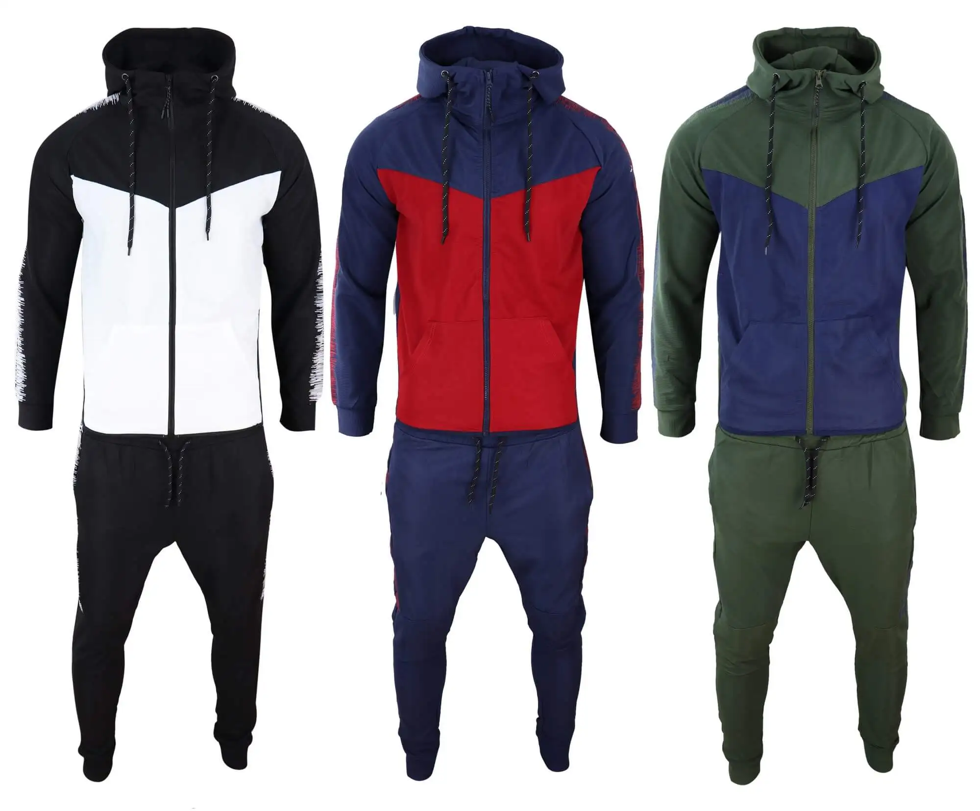 custom made tracksuits Polyester/Cotton Material and Training  &Jogging Wear Sportswear
