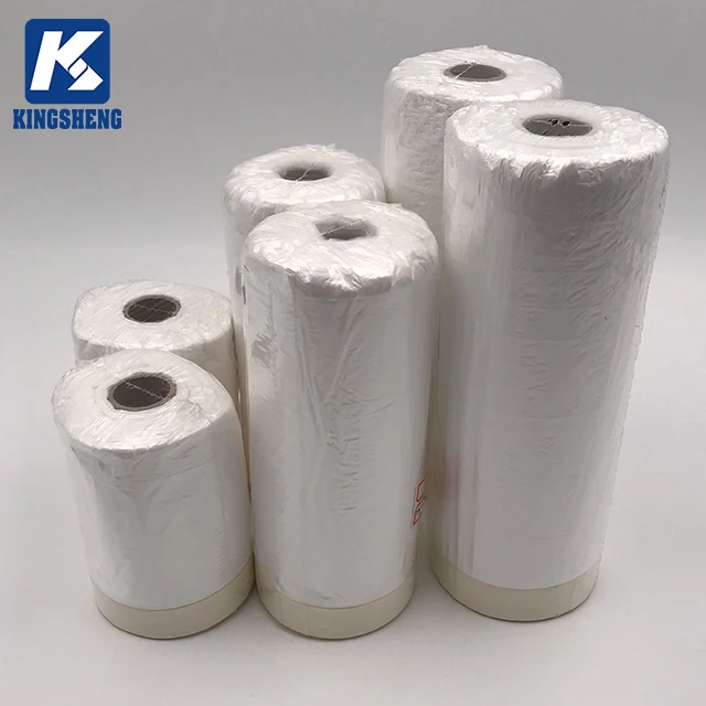 Pre-taped Masking Film