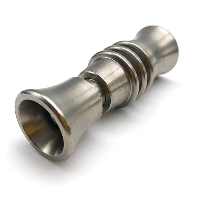 Various Style Titanium Carb Cap Sliver Color Titanium Nail Dabber Tool For Smoking