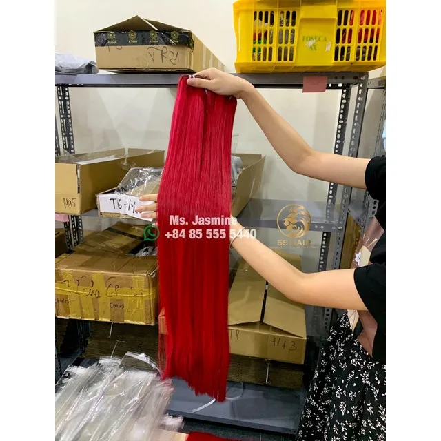 Вьетнамские волосы человеческие двойного плетения парик из человеческих волос на шнуровке спереди необработанные лучшие шелковистые и блестящие прямые зеленые