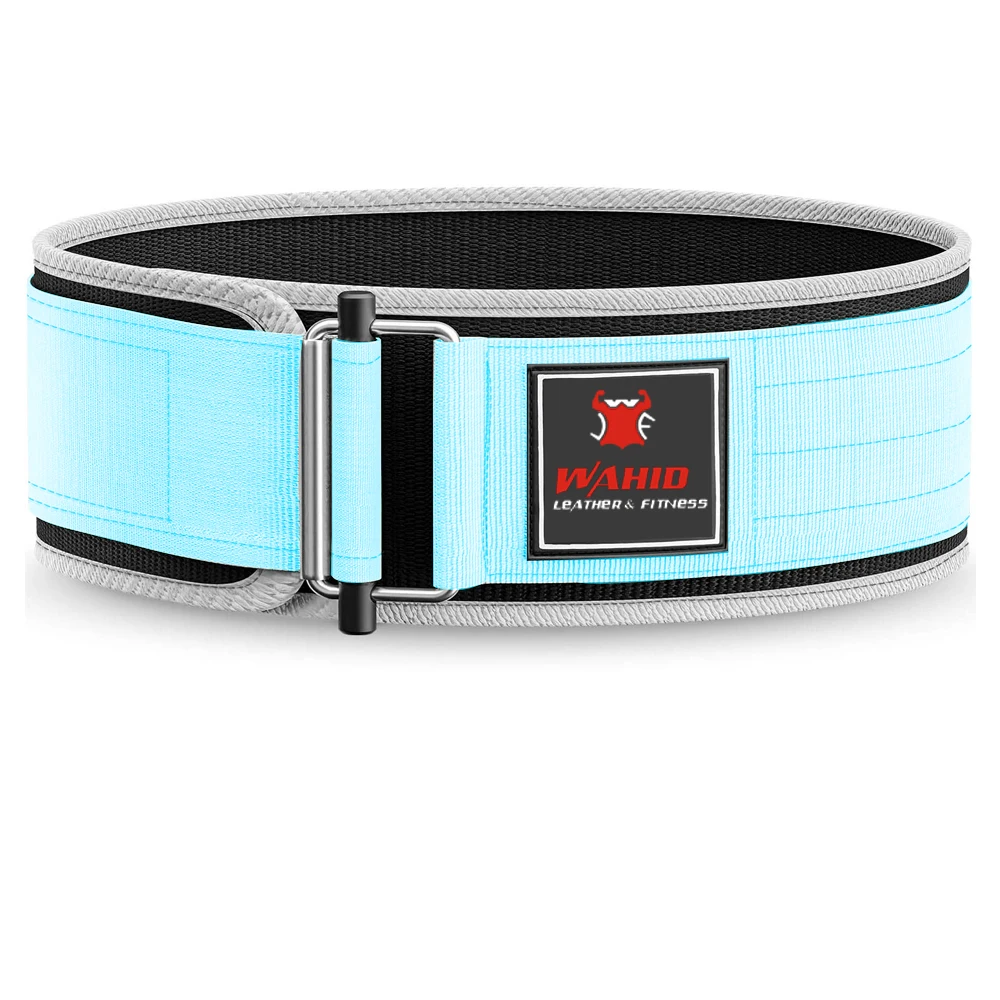 Designed to Be Soft and Flexible Workout Quick Locking Buckle Lock Powerlifting Belt for Gym, Weightlifting, Strength Training