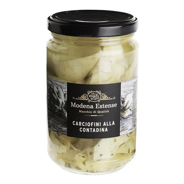 Italian high qualtiy artichoke pieces with herbs in sunflower oil 280g
