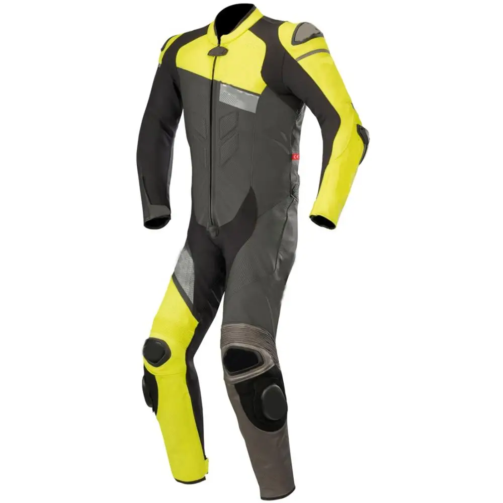 Professional manufacture latest Design Motorcycle Suit Motorbike Pant and Jacket Motorcycle Race Leather motorbike suit for men