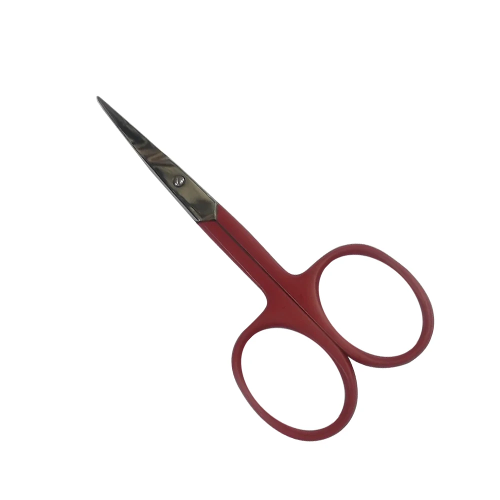 Beard Mustache Hair Dressing Scissors German Hair Cutting Stainless Steel Professional 420C Laser Bag Leather White Western Box