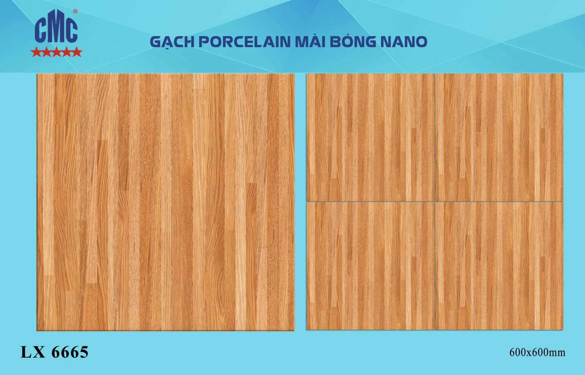 Modern Glazed Wood Bathroom Ceramic Tile CMC Sugar Effect for Interior Use Heat Insulation Wholesale Floor Tiles