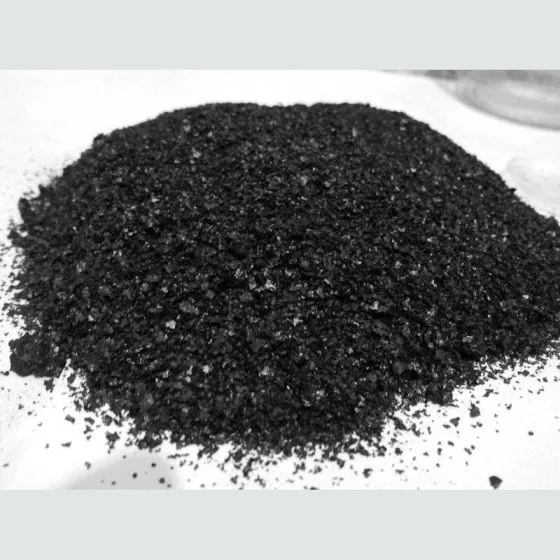 
High Grade Soluble Super Potassium Humate 98% Shiny Flakes humic acid water soluble 