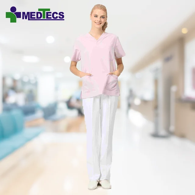 XS до 5XL стоматологический женский Ceil синий скраб костюм дизайн