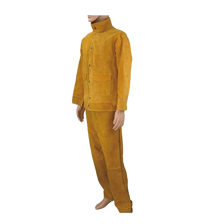Very demandable product Design your own Welding Safety Suit Best quality Work Protection Breathable Welding Safety Suit