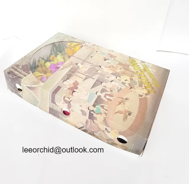 
Thai Fresh Cut Orchid Flower Wedding Bouquet Bridal Gift Box Premium Quality 