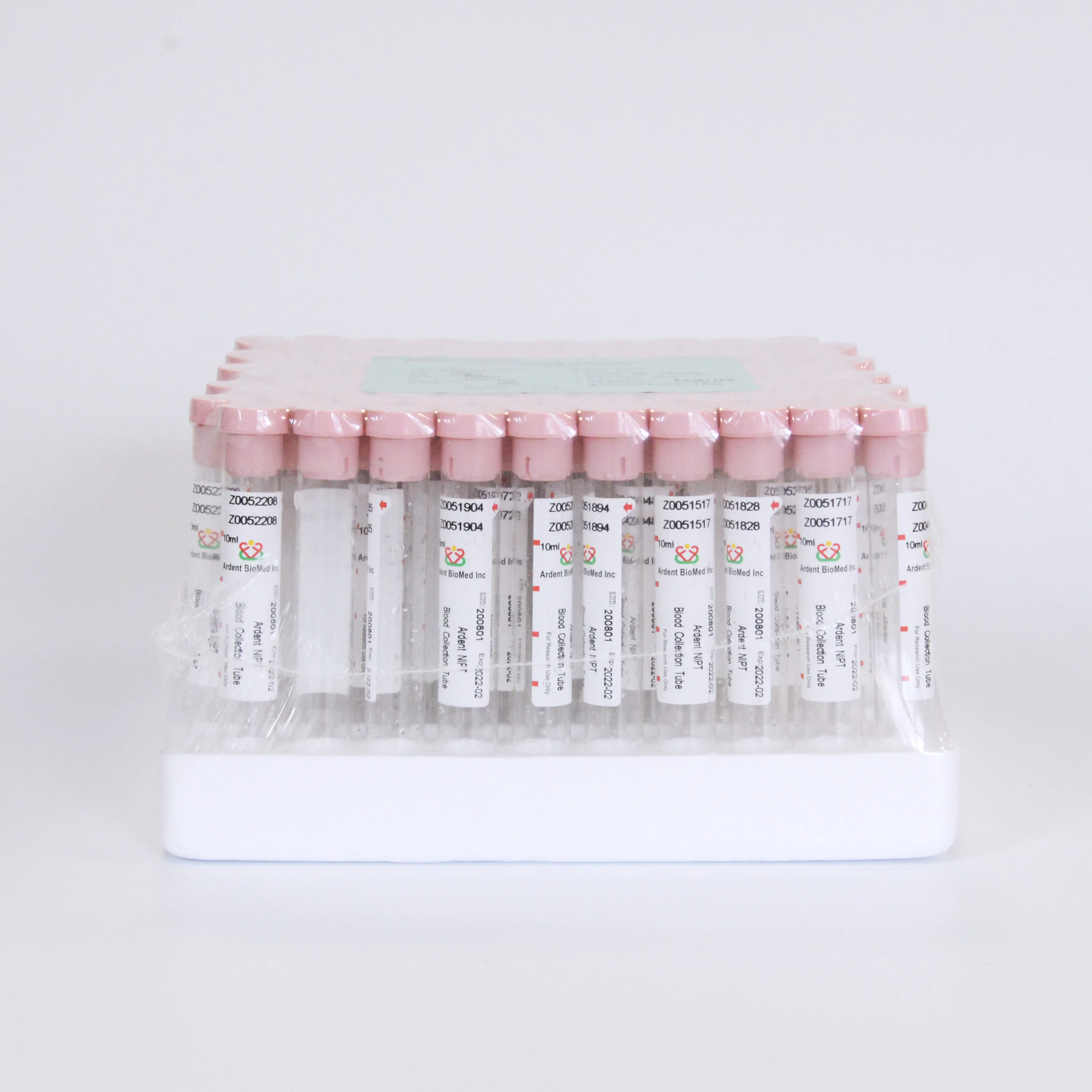 Ardent Medical Cell free  Blood Collection Tubes