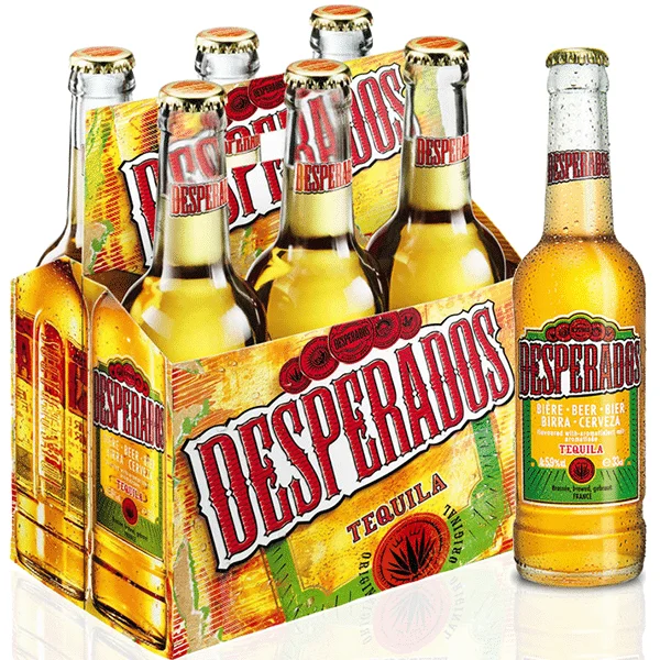 Wholesale supply Desperados 24x33cl Beer ready stock.