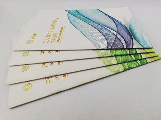 Wholesale Custom Book Printing Product Booklet, Career Book, Magazine Printing Service with Saddle Stitched / Stapler Bind