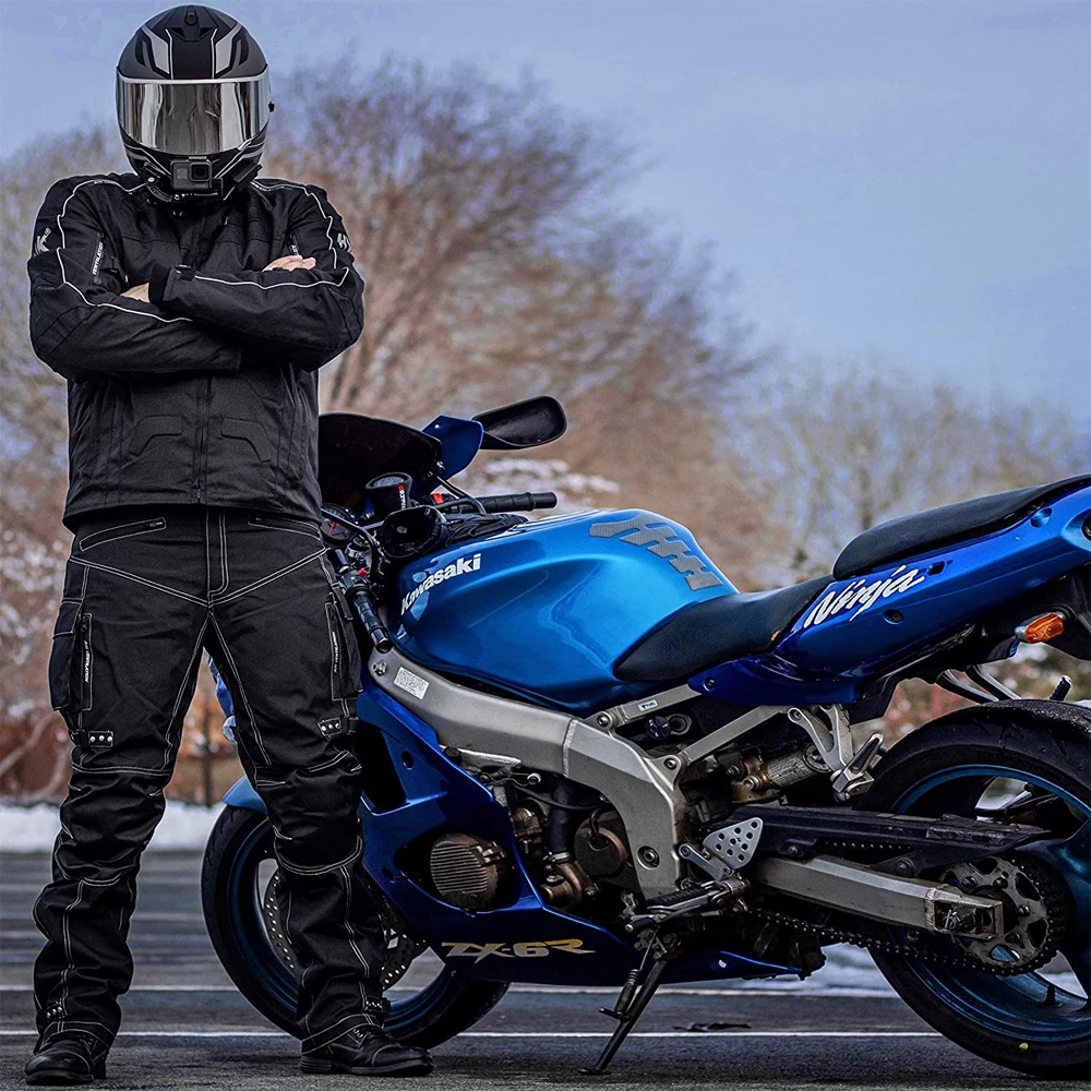 Индивидуальный мужской костюм для езды на мотоцикле приключений