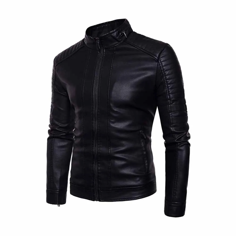 Real Sheep Leather Jackets for Men