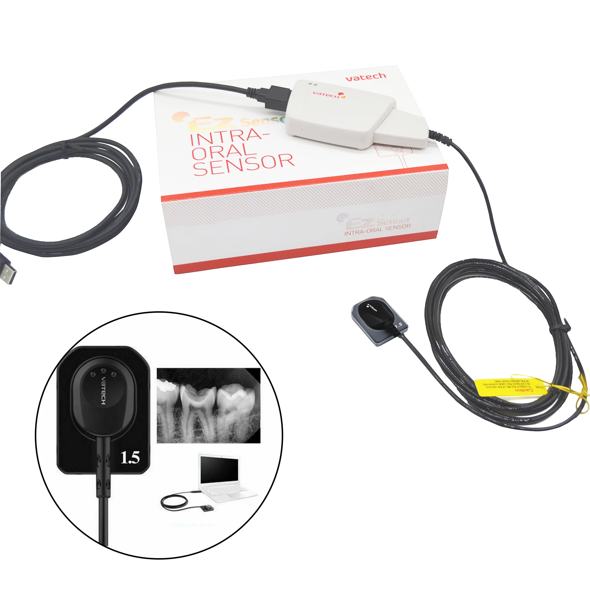 
New Hot sale Vatech RVG Dental Imaging System Intraoral Digital X-Ray EZ SENSOR SIZE 1.5 