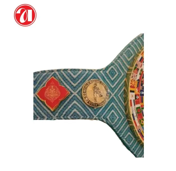 High quality custom manufacture WBC muay thai championship belt  boxing championship belt