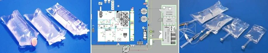  Заводы под ключ для IV Solutions производственная линия Автоматическое предоставление 8000 B в день Италия 5000 новый продукт