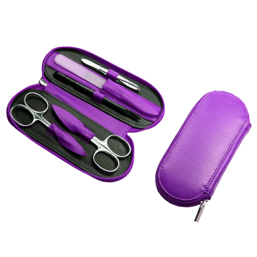 Pure stainless steel manicure and pedicure set reasonable price OEM service low MOQ durable manicure pedicure set