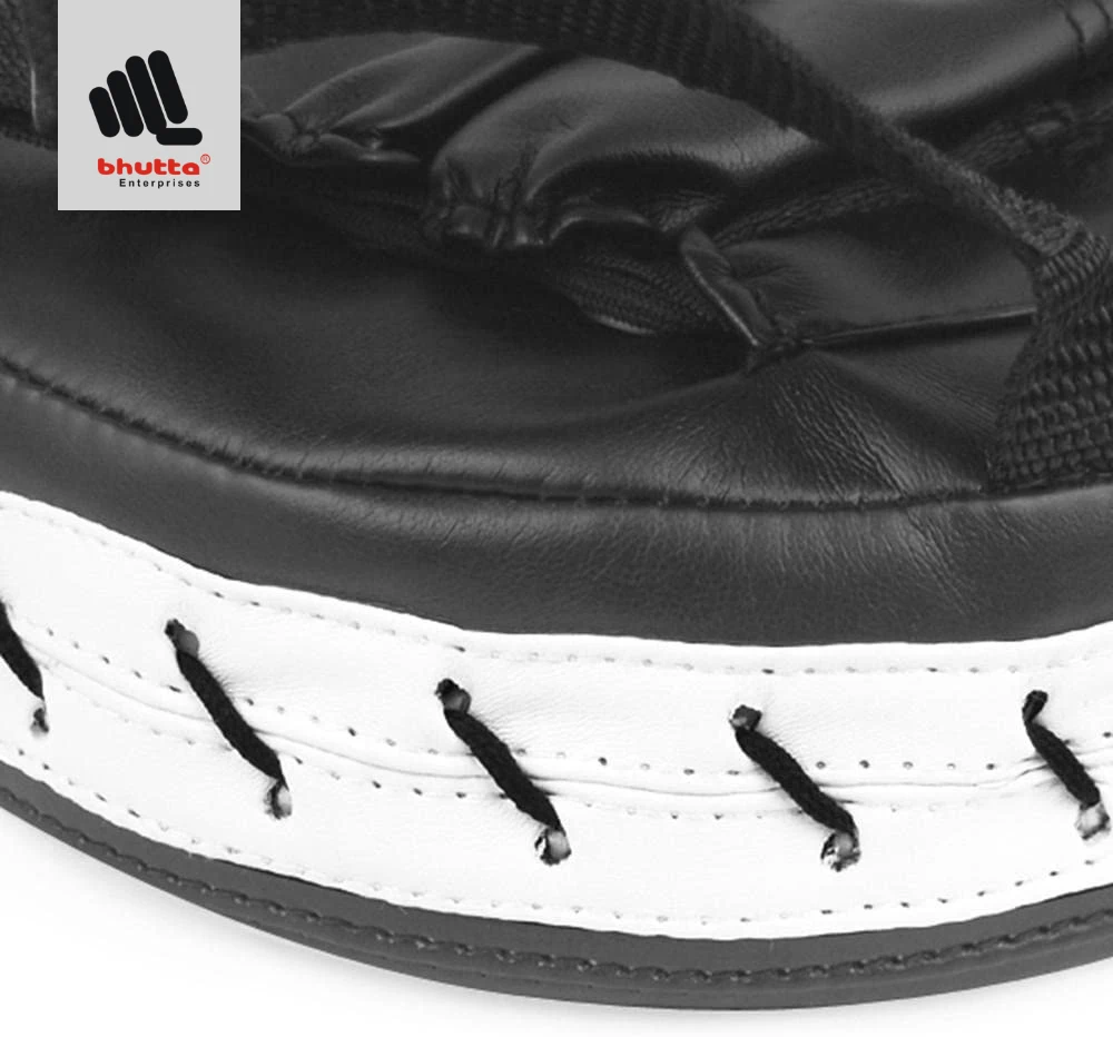 MMA Punching Boxing Mitts, Target Focus Kicking Palm Pads Training Sparring Mitt Black