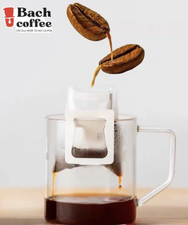 Одна свежая чашка кофе-одинарное подавление для капельного кофе-вьетнамский Органический кофе-гладкая хрустящая легкая Обжарка-10 шт. в упаковке