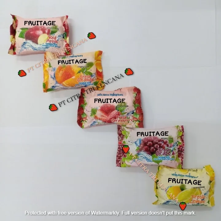 Сладкий аромат освежающие фрукты мыло для тела Экстра витамин фруктовый ванночка долговечный лагеря тореля Маврикия