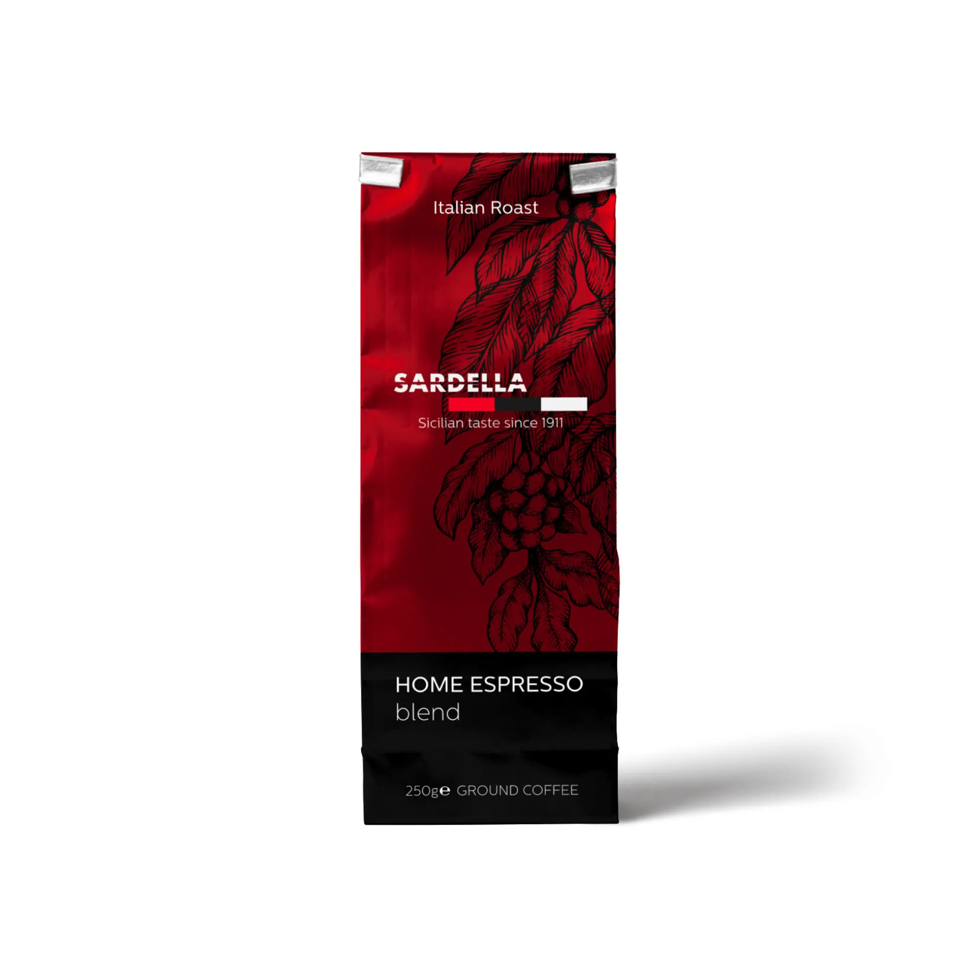 New Arrivals 2021 | Aromatic Blend Arabica and Robusta Blend Ground Coffee in 250 gr Bag   Made in Italy (11000000822206)