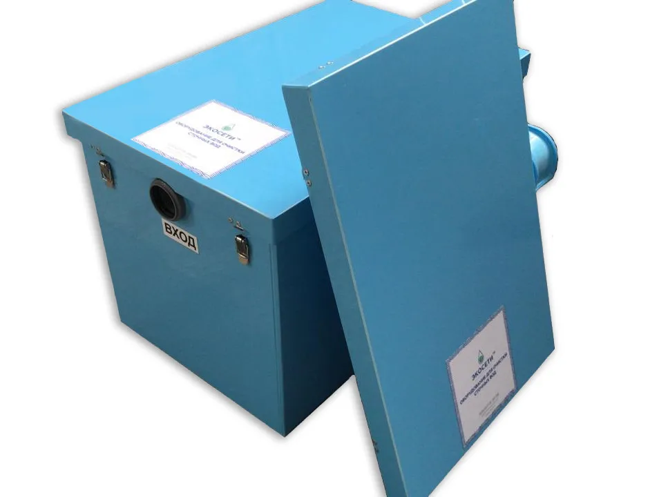 Полипропиленовая смазочная ловушка, 720*520*420 мм OV 1,25-90, автоматическая сборка, для кафе