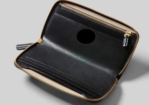 Женские кожаные кошельки Rfid/минималистичные кошельки