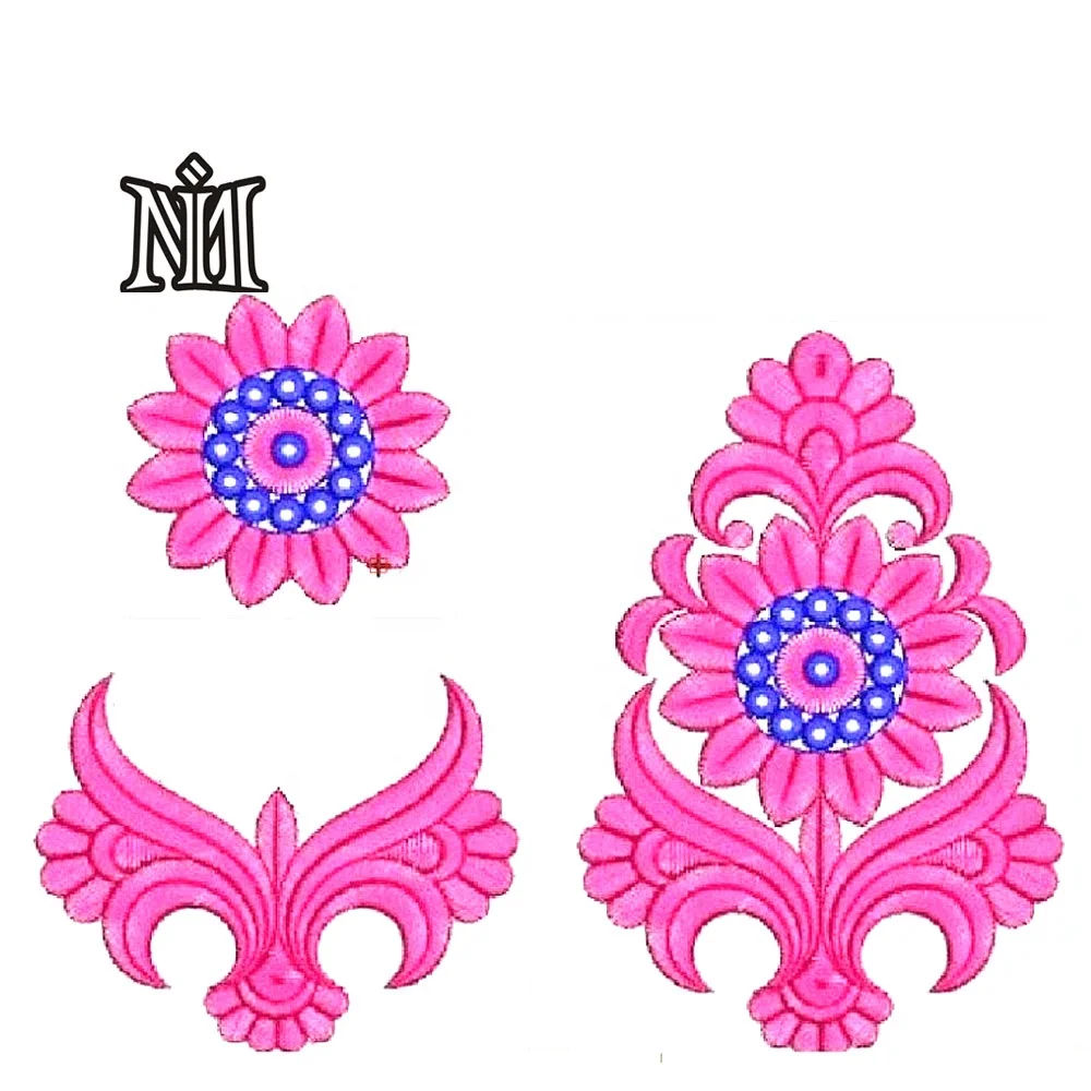 
Hot sale direct custom design logo wilcom embroidery machine software for sweat pants jogging wear 