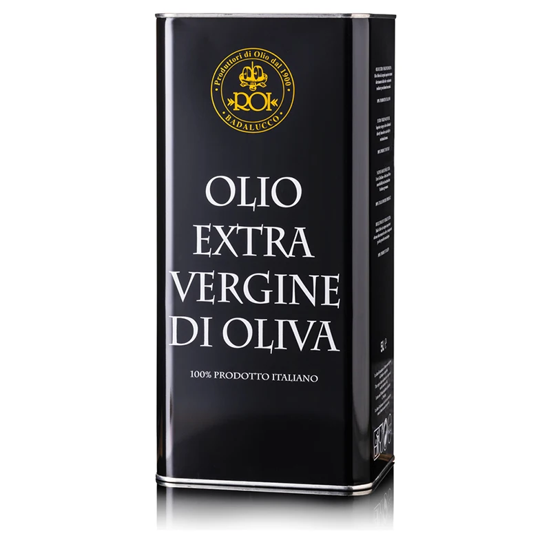 
High Quality Italian Extra Virgin Olive Oil Mosto 5 Liters Can 