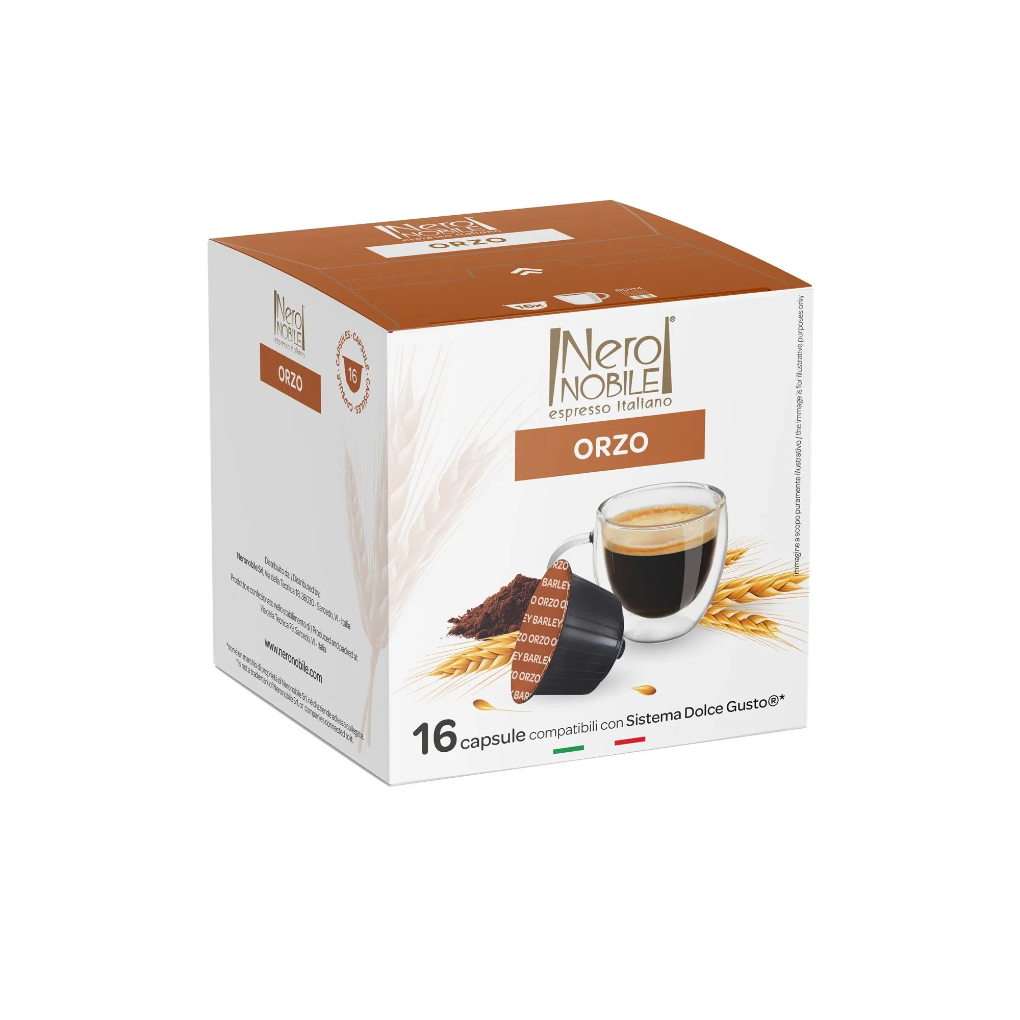 Dolce Gusto * compatible capsule Neronobile barley coffee capsule