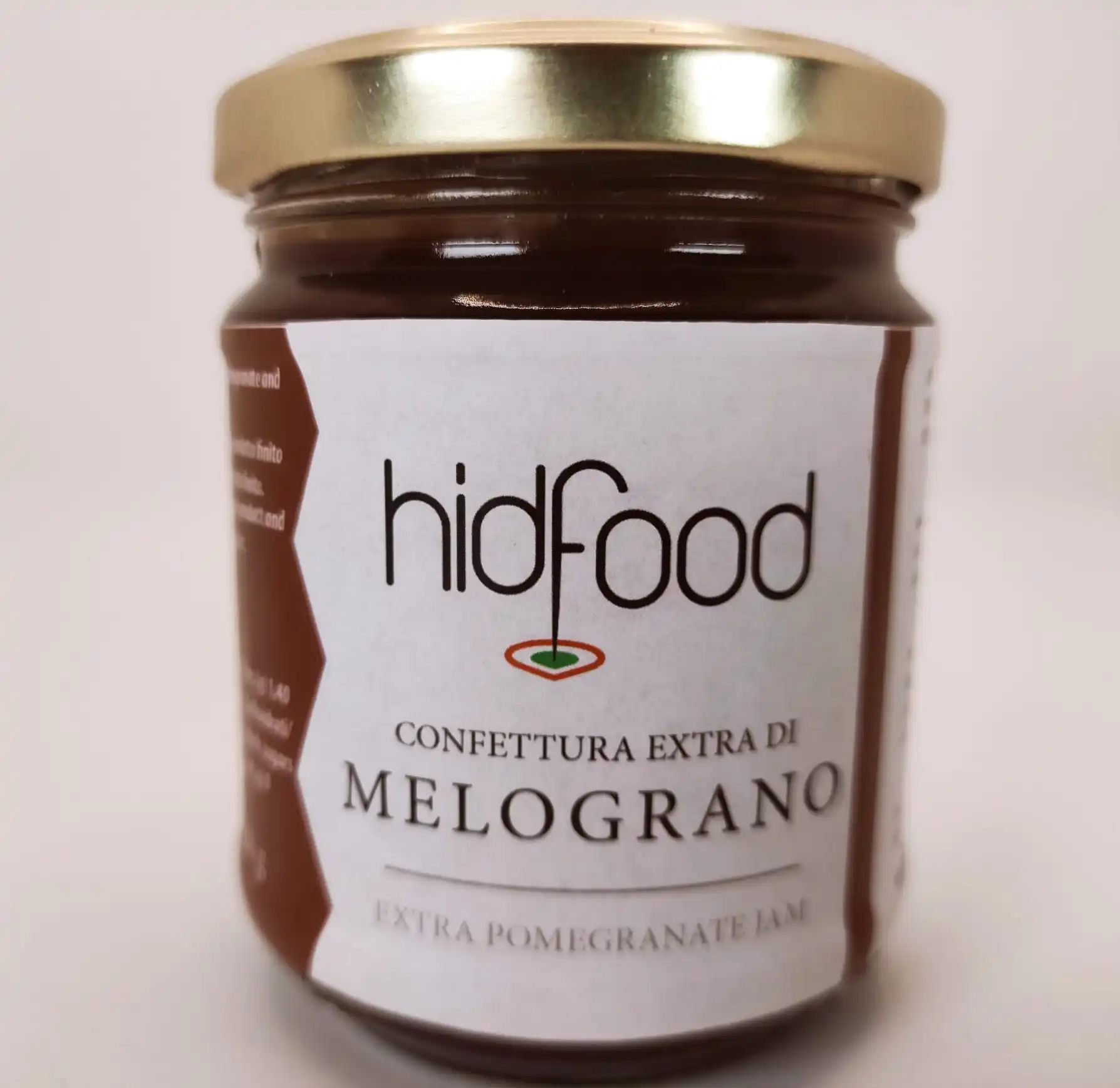 Private label Made in Italy high quality food products ready to eat pomegranate fruit jam
