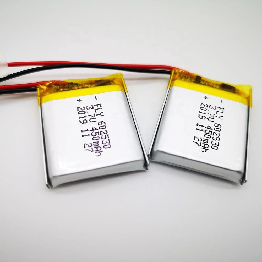 3.7V Lipo  602530  450mAh Li-polymer Battery  with KC