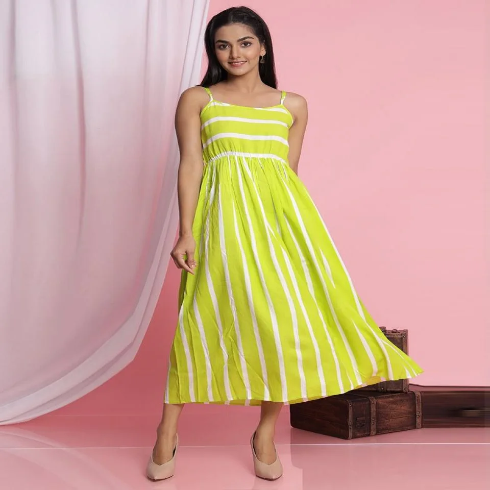  Дизайнерский рисунок из искусственного шелка kurti