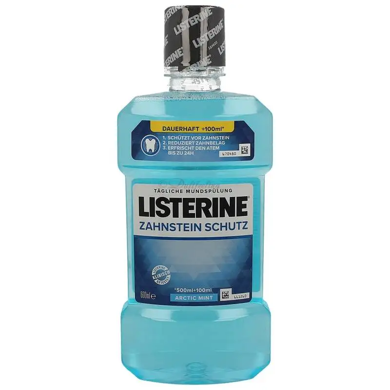 Listerine  Antiseptic Mouthwash for Bad Breath, 250mL, 500 mL Available