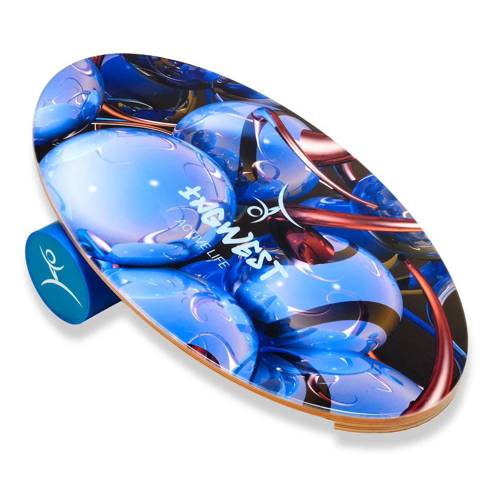 
Wooden Balance Board Trainer with Roller. Multifunctional Trainer for Serfing, Skateboarding, Yoga. Wholesale. Premium Quality. 