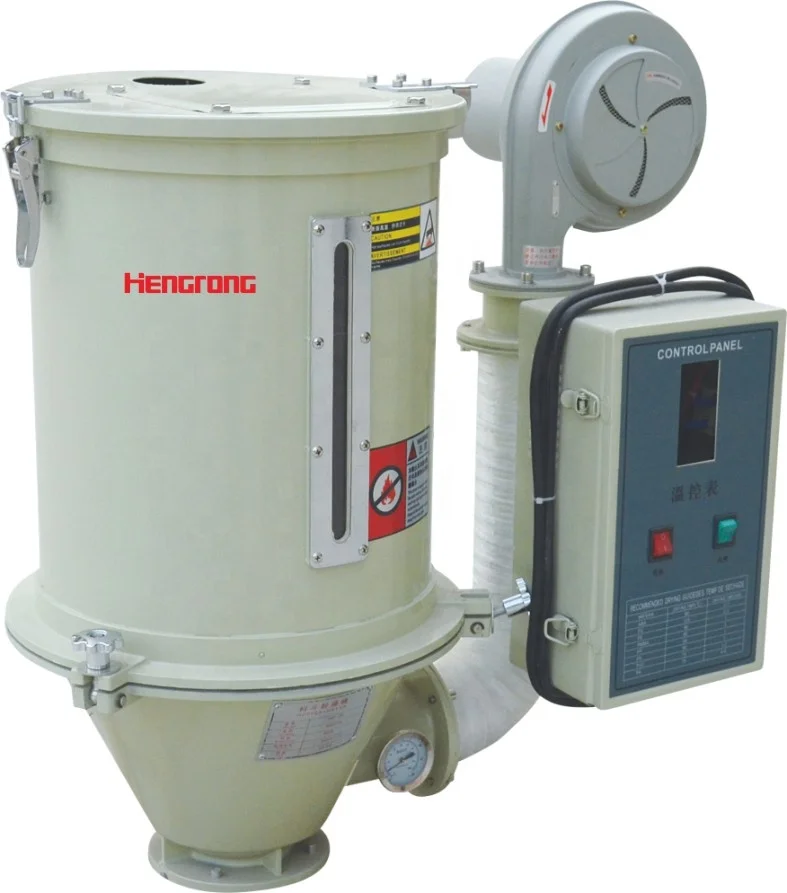 Plastic industrial raw material desiccant wheel insulated hot air hopper plastic industrial raw material dryer